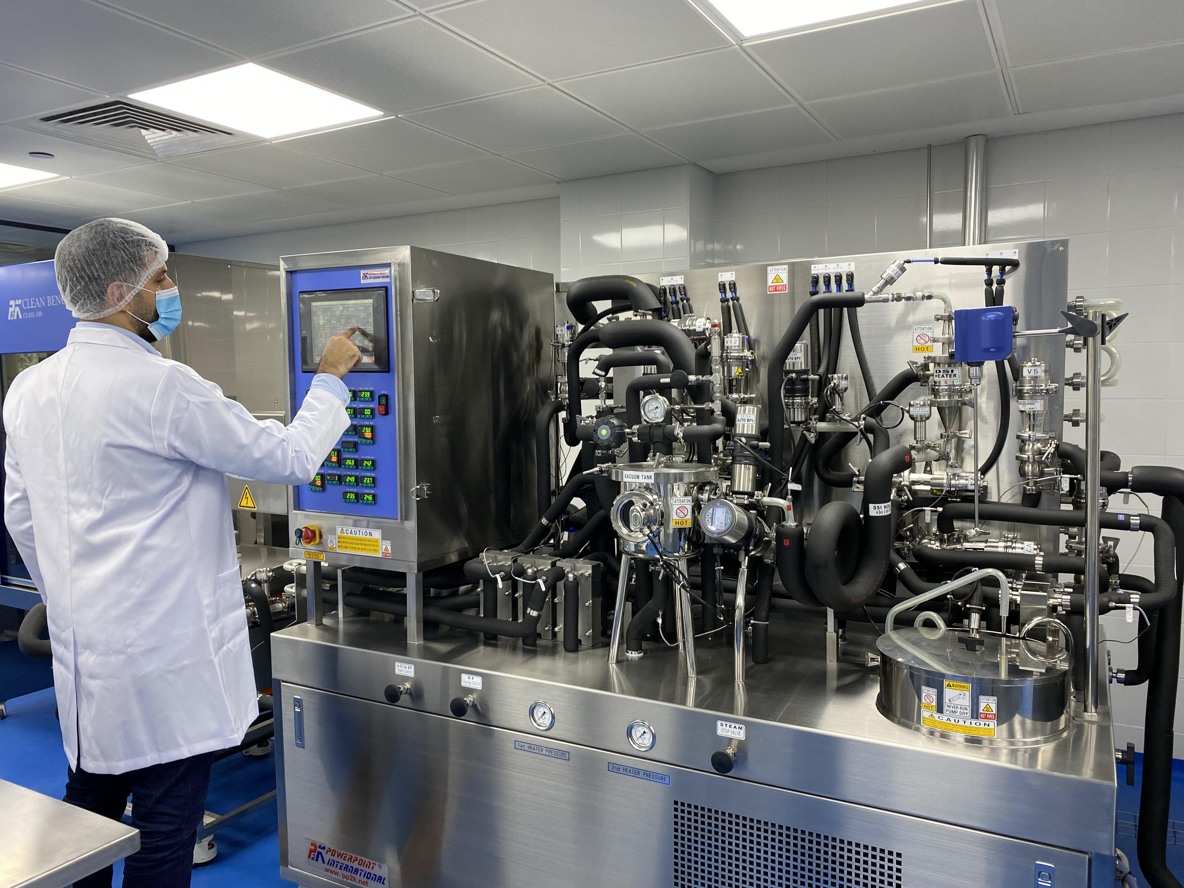 Equipment at our Technical Applications Lab in Dubai