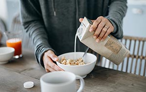 Dairy alternatives in cereal and beverages