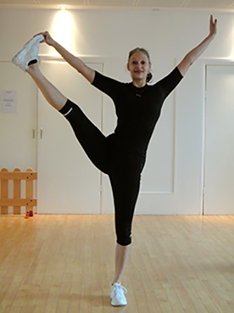 Suzanne Greaves Yoga pose