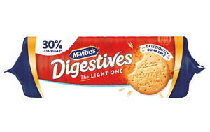 McVitie's Digestives - the light ones packaging