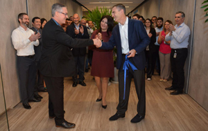 Nick Hampton opens new Tate Lyle Latin America HQ