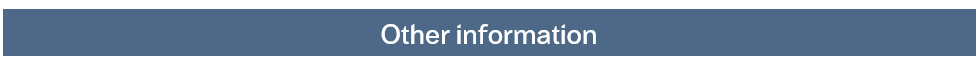 Other information