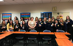 Classroom of delegates at Women Changing the Face of Agriculture