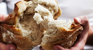 Fibre-enriched bread loaf