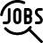 Black icon for jobs icon jobs black